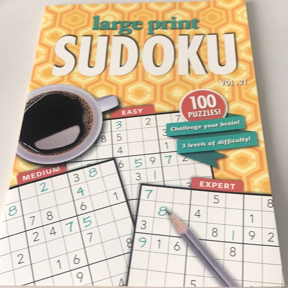 Easter Papp Publishing large print Sudoku puzzle books of 2 - Picture 3 of 3